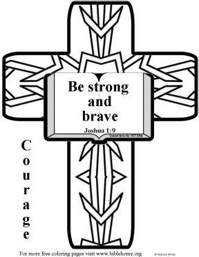 Image result for coloring page of Joshua. 1:9 | Bible coloring pages, Bible coloring, Free bible
