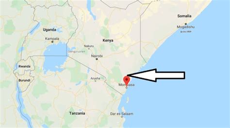 Where Is Mombasa Located What Country Is Mombasa In Mombasa Map