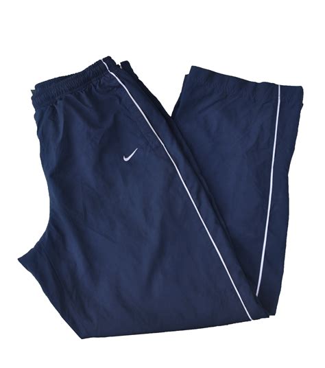 Nike Navy White Windbreaker Pants Size Xl — Roots