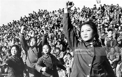 chinese red guards during the cultural revolution in china 1966 news photo getty images