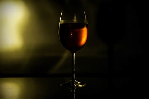 Clear Wine Glass With Wine · Free Stock Photo