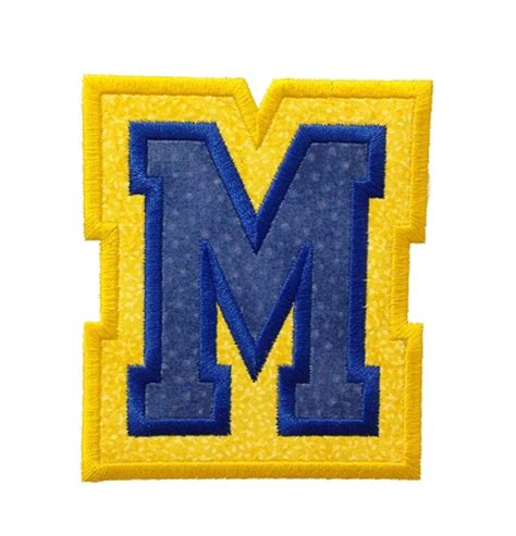 Varsity Collegiate Applique Embroidery Font Rivermill Embroidery