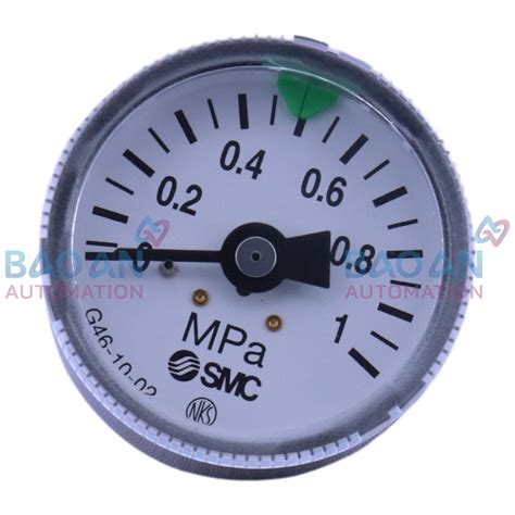 Pressure Gauges For General Purpose With Limit Indicator Smc G46 And Ga46