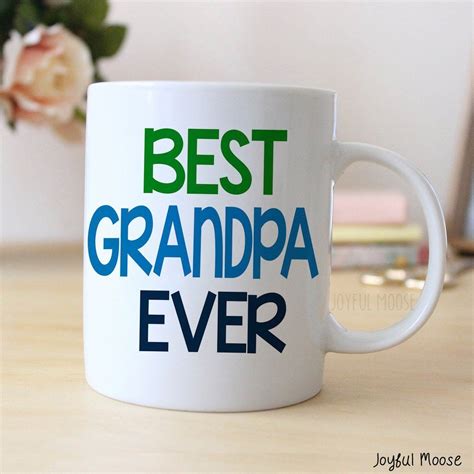 Best Grandpa Ever Coffee Mug Fathers Day T For Grandpa Coffee