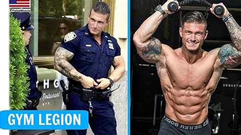 Michael Counihan Hottest Police Officer Nypd Workout Fitness Motivation Youtube