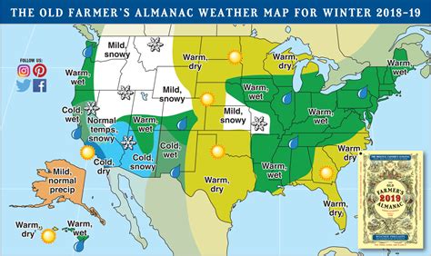 Penang on the weather map. Farmer's Almanac Announces Winter Forecasts - Sun Bear Realty