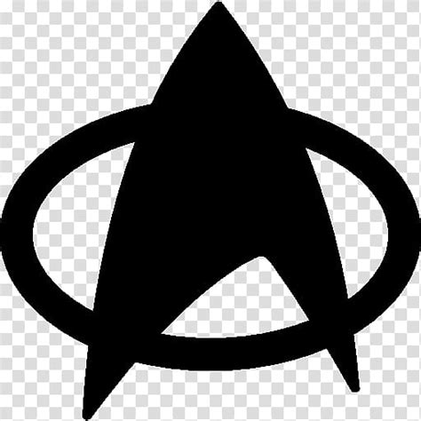 Star Symbol Star Trek Logo Starfleet Communicator Silhouette