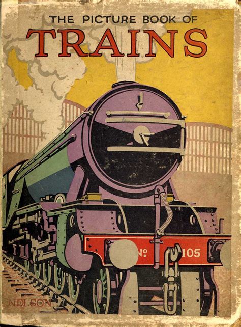 The Picture Book Of Trains 1927 Childrens Annuals
