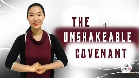 The Unshakeable Covenant Sharon Loke Lifeline NCCkl YouTube