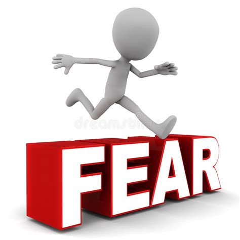 Overcome Fear Stock Illustrations 1453 Overcome Fear Stock
