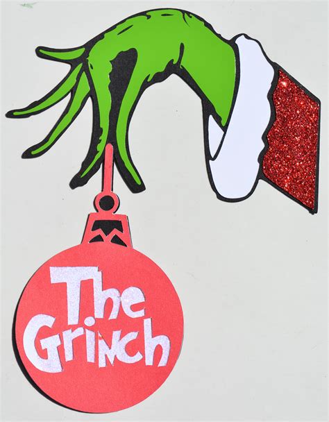 Grinch Hand Template Web Your Kids Will Love Counting Down The Days