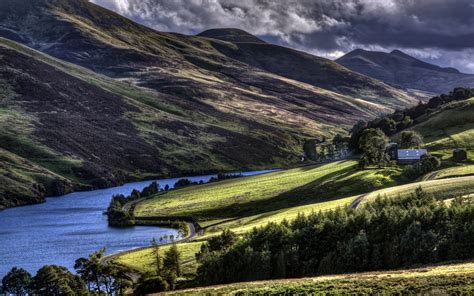 Beautiful Desktop Wallpaper Of Pentland Hills Image Of Scotland