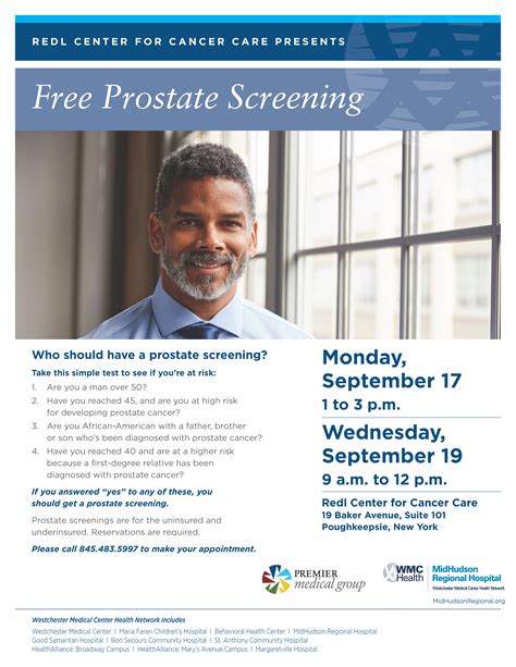 Free Prostate Cancer Screenings Premier Medical Group