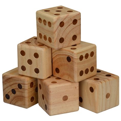 Oversize Wooden Yard Dice Game 145404