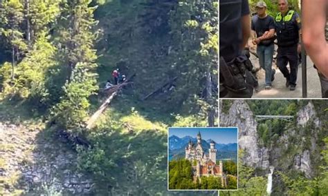 Exclusive Video Shows How Us Woman Thrown Into Cinderella Castle Ravine Was Only Stopped