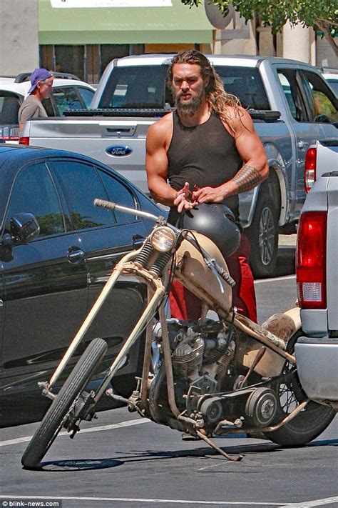 Jason momoa might appear in the 'cliffhanger' reboot. Jason Momoa's Bike Breakdown in L.A. - Jason Momoa News