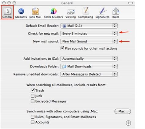 Maybe you would like to learn more about one of these? How do I check my mailbox for new messages? » E-Mail » Mac ...