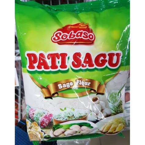 Jual Sobaso Tepung Sagu Pati Sagu Sago Powder 500gr Shopee Indonesia