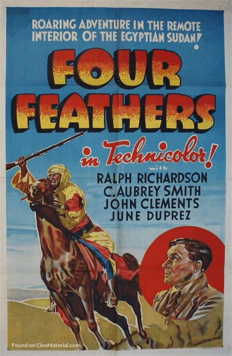 The Four Feathers 1939 Movie Poster