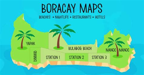 5 Detailed Boracay Maps To Help You Navigate The Island