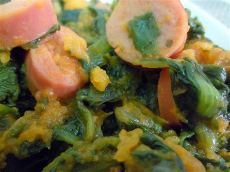 A mí me gusta comer: Espinacas rehogadas al pimentón (con patata o