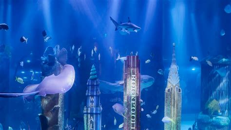 ‘city Under The Sea Awaits At The Sea Life Aquarium In New Jersey