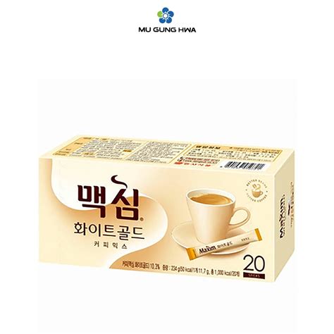 Jual Dongsuh Maxim White Gold Coffee Mix 234g Shopee Indonesia