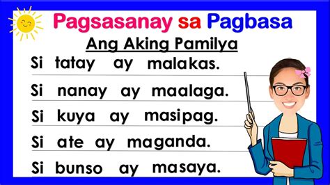 Simpleng PANGUNGUSAP Ll Pagsasanay Sa Pagbasa Ng PANGUNGUSAP Ll Teacher Ana Online Learning ViDoe