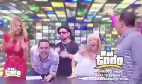 Tv Presenter Suffers Unexpected Nip Slip While Live On Air Life