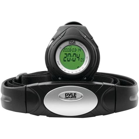 Heart rate, also known as pulse, is the number of times your heart beats per minute. Pyle Pro(R) PHRM38BK Heart Rate Monitor Watch with Minimum ...