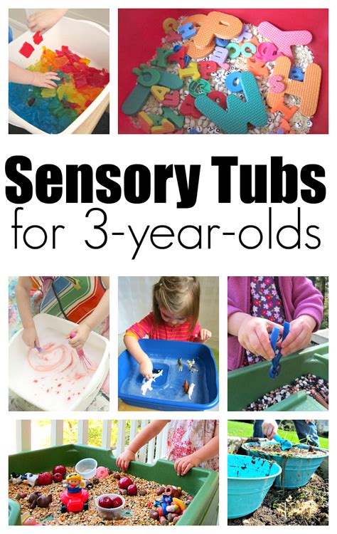 10 Sensory Tubs For 3 Year Olds Sensory Tubs Sensory Play And Tubs