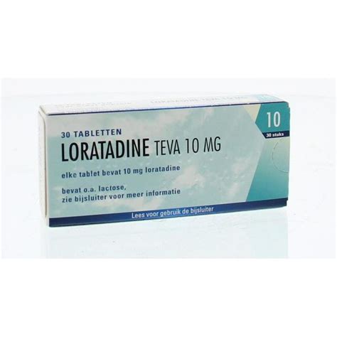 Loratadine is an antihistamine medication that can be used to treat a range of allergies including hay fever. Teva Loratadine 10 mg