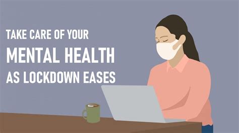 how to take care of your mental health as lockdown eases