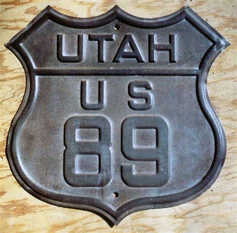 Utah U S Highway 89 Aaroads Shield Gallery