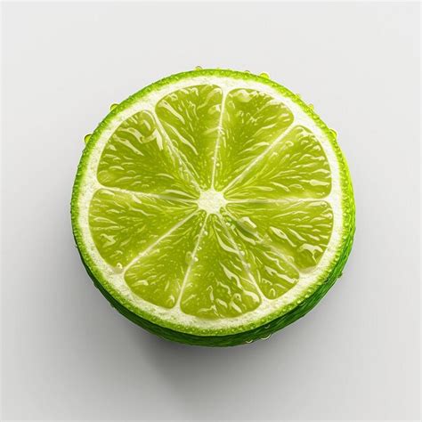 premium photo citrus delight fresh lemon and green lime slices