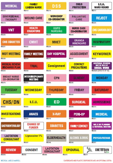 Parts Of Patient Chart