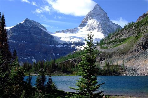 Mount Assiniboine From Sunburst Lake By Kurt Stegmüller Via Wikimedia