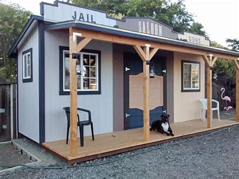 The name 'saltbox' originates from the similarity of the appearance of the shed to an old fashioned salt storage box. California Custom Sheds - Western Roof Style | Shed to ...