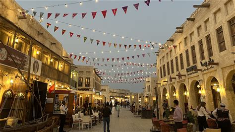 سوق واقف معلم سياحي تراثي ينتظر جماهير مونديال قطر 2022 ألبوم الصور