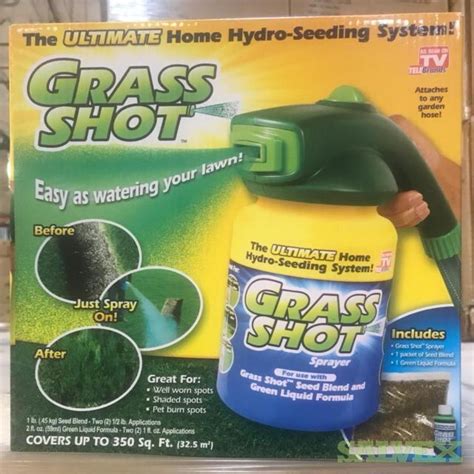 Grass Shot The Ultimate Home Hydro Seeding System Salvex