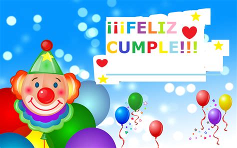 10 Felicitaciones De Cumpleaños Para NiÑos Para Descargar E Imprimir