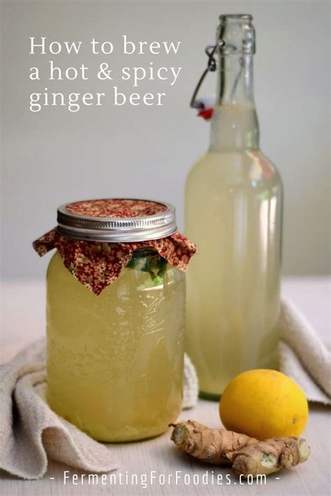 How To Make Old Fashioned Ginger Beer Recipe Homemade Ginger Beer