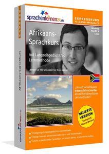 Der englischkurs beinhaltet zum einen den onlinekurs, den sie mit jedem browser am computer, am. Afrikaans lernen mit Sprachkurs - CD-Rom, Download oder ...