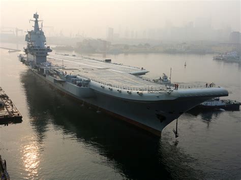 The First Aircraft Carrier China Has Built Is Now