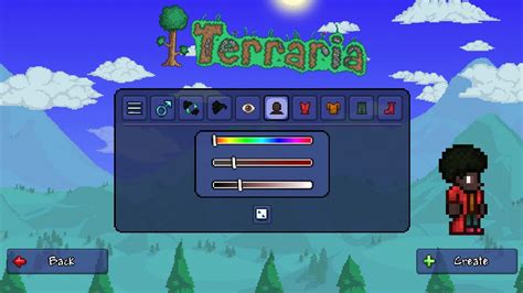 Terraria But Unedited Character Customization Youtube