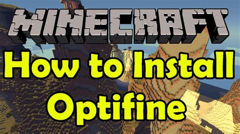 116 How To Install Optifine In Minecraft Optifine Tutorial Youtube