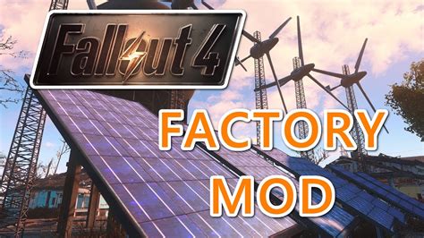 Fallout 4 Renewable Energy Automation Mod Progress Vlog 3 Youtube