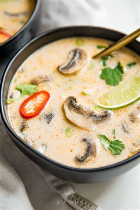 Whole30 Tom Kha Soup