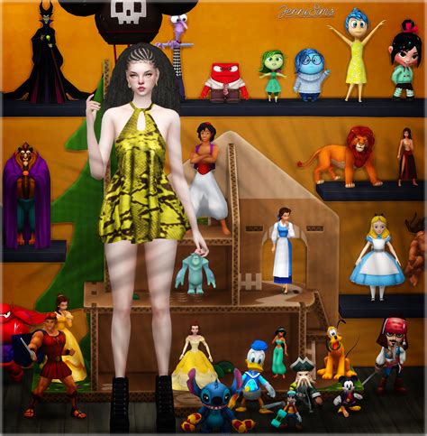 Jenni Sims Decorative Disney 30 Items • Sims 4 Downloads
