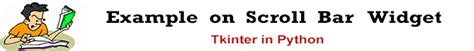 Scrollbar Widget In Tkinter Gui Programming Python Tkinter Tutorial